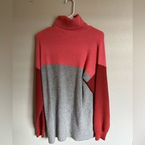 Forever 21 Color Block Turtleneck Sweater | Size Small